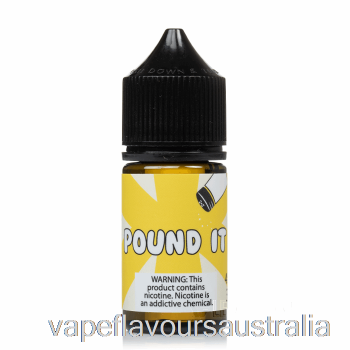 Vape Nicotine Australia Pound It - Food Fighter Salts - 30mL 25mg